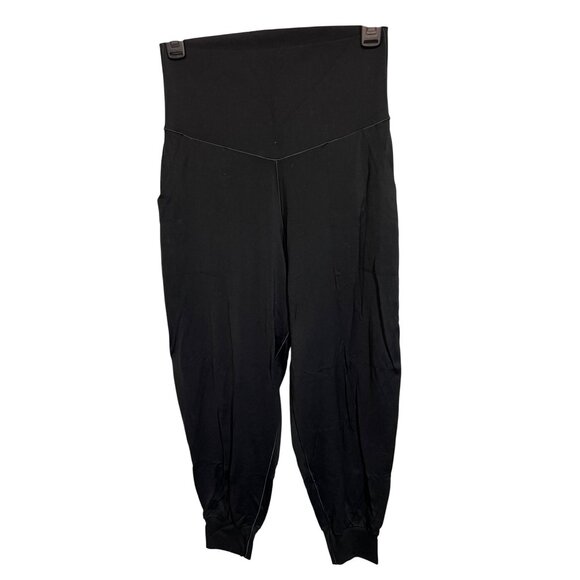Offline By Aerie Black Jogger Pants High-Waisted With Pockets For Women M - Picture 1 of 7